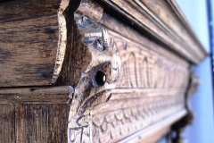 Détail miroir du salon